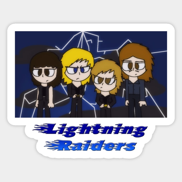 Lightning Raiders Sticker by GameBoyDM05